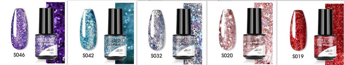 Nail Polish Glue 7ml Gel - Multi Color