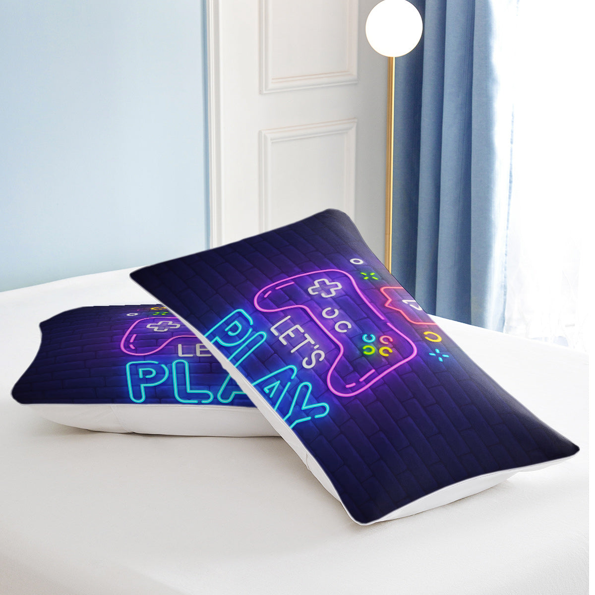 Gaming Duvet Cover Set with Pillow Shams - Multiple Sizes