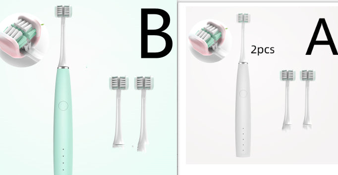 Portable Electric Travel U-Shaped Toothbrush for Adults & Kids