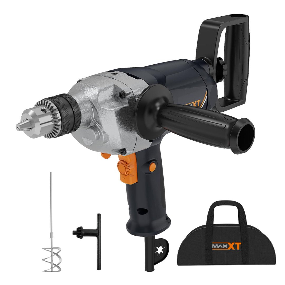 Corded Electric Concrete Mixer Drill with Spade Handle 9A Power Tool