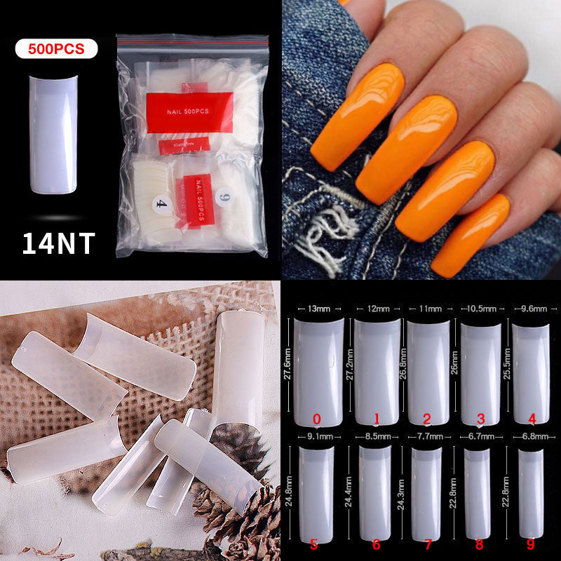French Pointed Non-Marking Ballet Nail Art Tools - Transparent