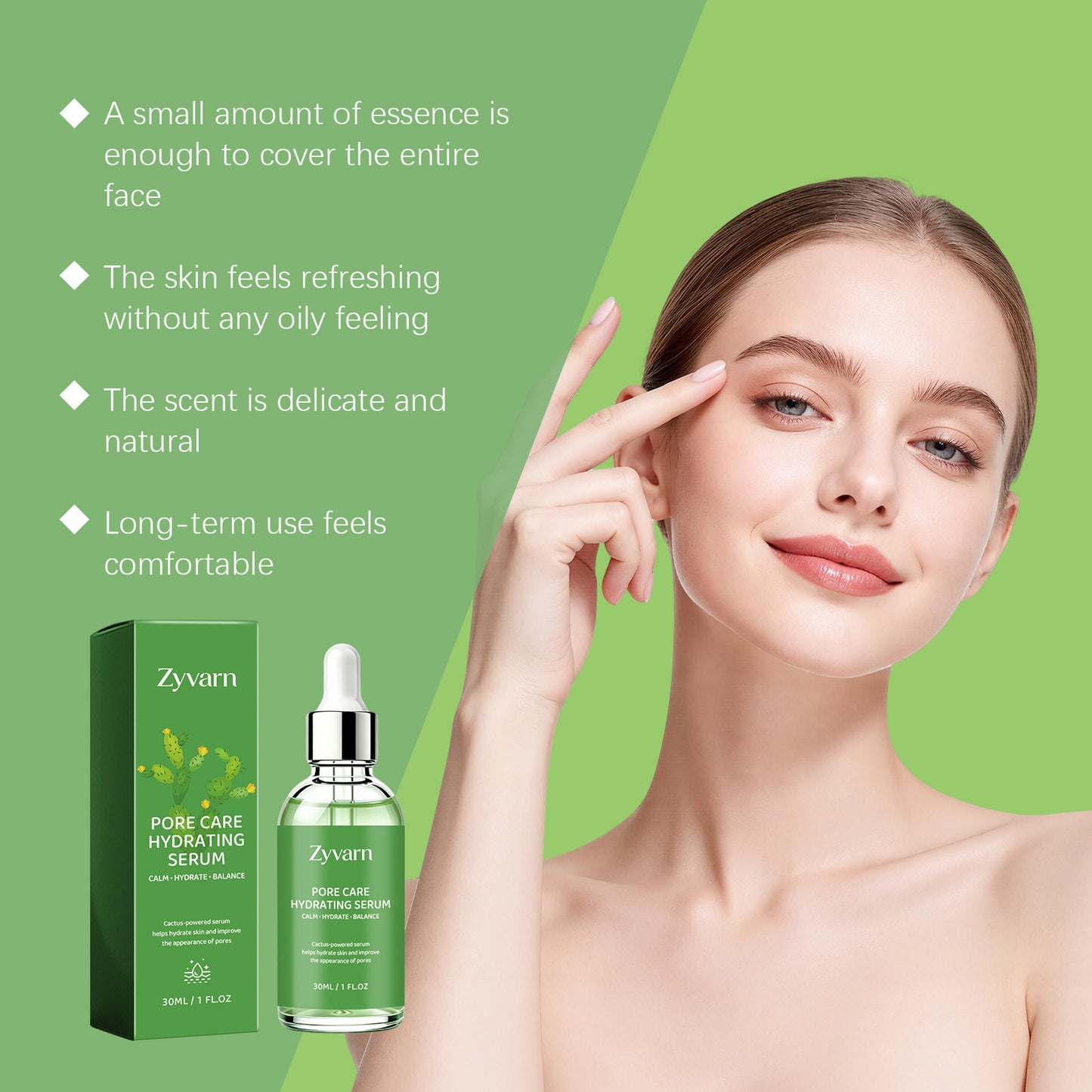 Gentle Moisturizing Face Essence 30ml for Skin Hydration & Smoothness