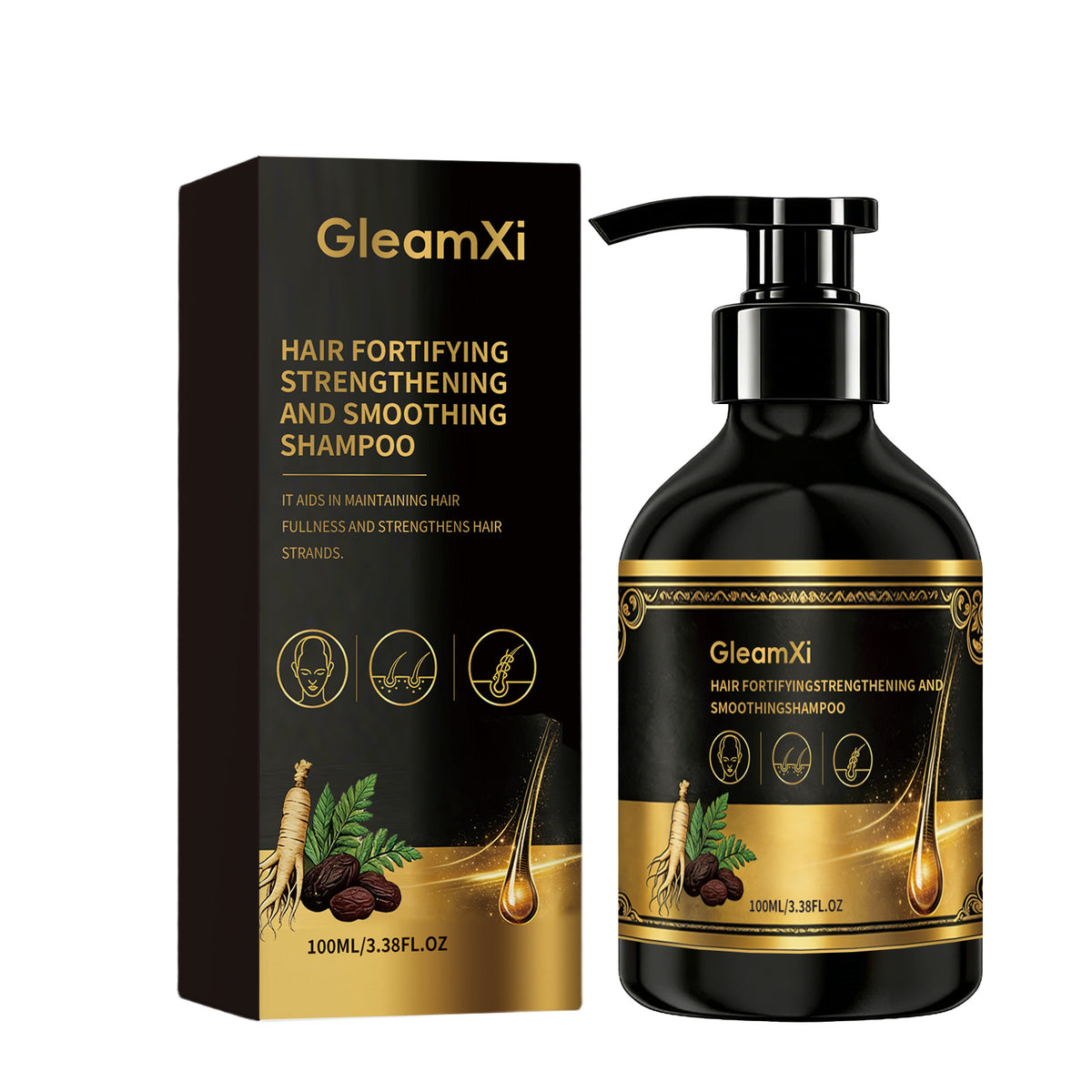 Oil-Removing Volumizing Hair Root Care Shampoo 100ml