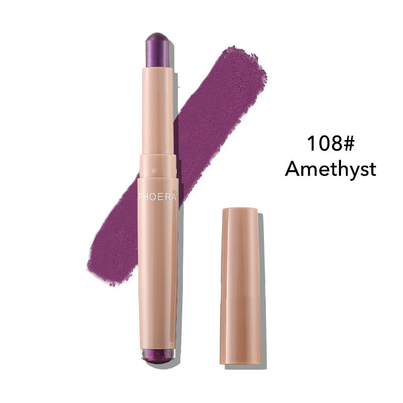 Monochrome Lipstick & Eyeshadow Stick Makeup Set - Multiple Colors