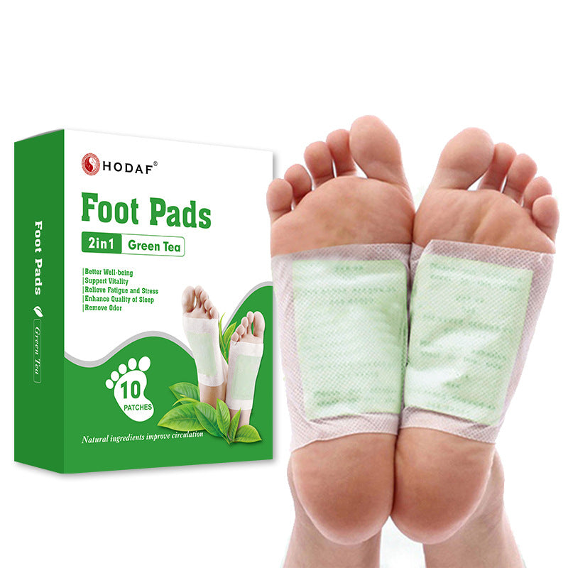 Foot Mask Pack - Rose, Mint, Green Tea & Lavender Foot Patches, 5-Pack Box