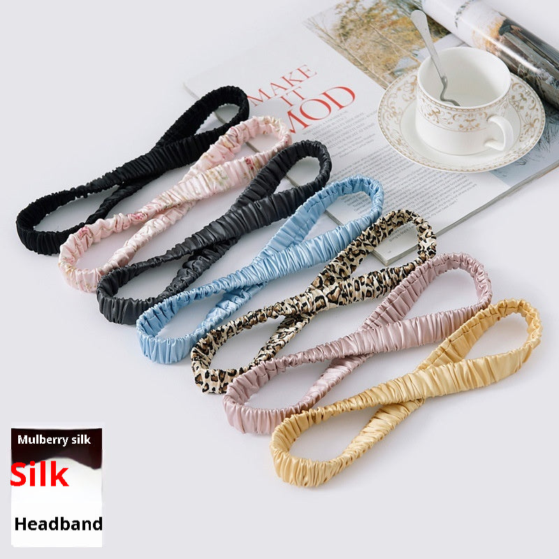 Silk Hair Band Elastic Headband