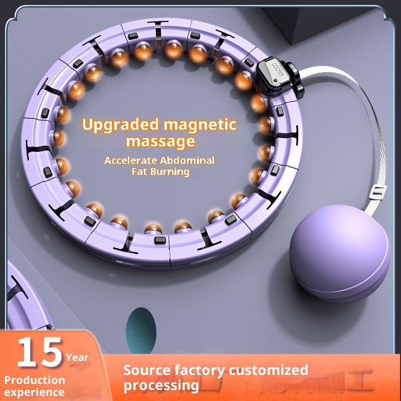 Intelligent Counting Hula Hoop for Fitness and Body Shaping - Multiple Sizes
