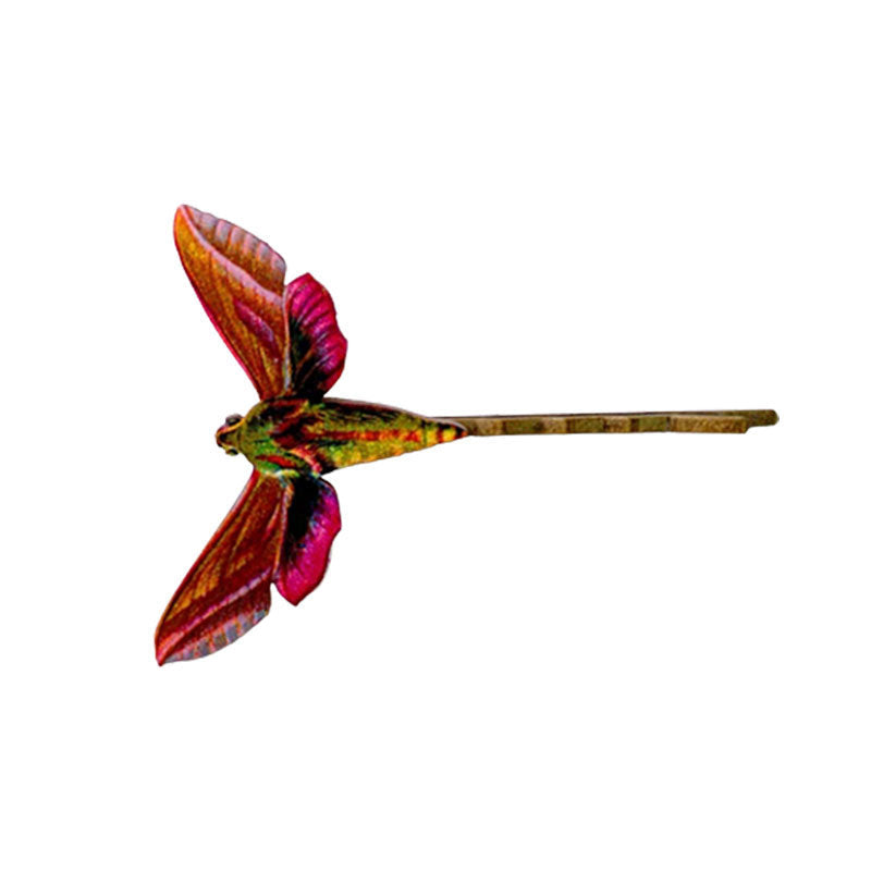 Wooden Butterfly Hair Clip - Animal Design