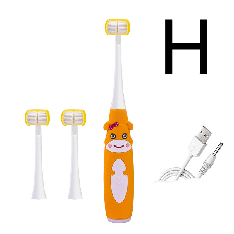 Portable Electric Travel U-Shaped Toothbrush for Adults & Kids