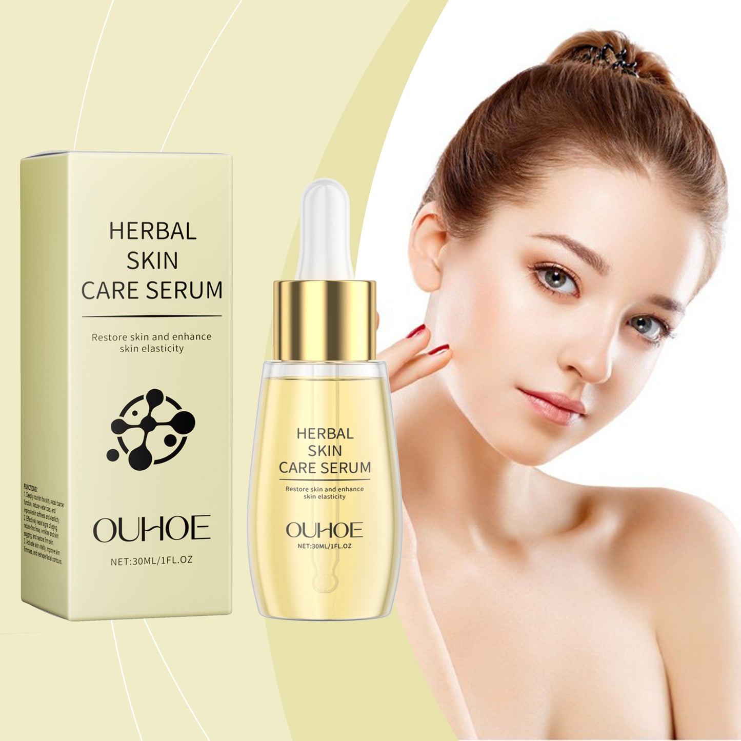 Herbal Facial Repair Essence - Moisturizing & Soothing Skin Care Serum, 30ml