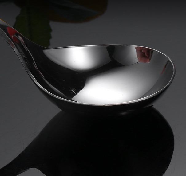 Stainless Steel Soup Ladle with Long Handle - Thickened Kitchen Utensil