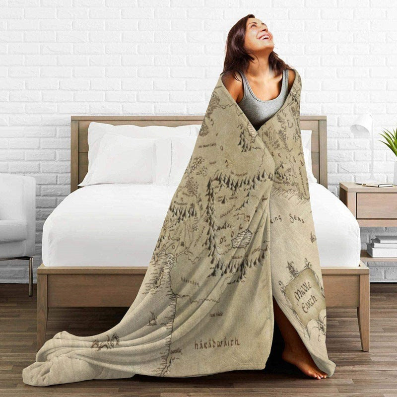 Super Soft Velvet Lightweight Bed Blanket Quilt for All Seasons