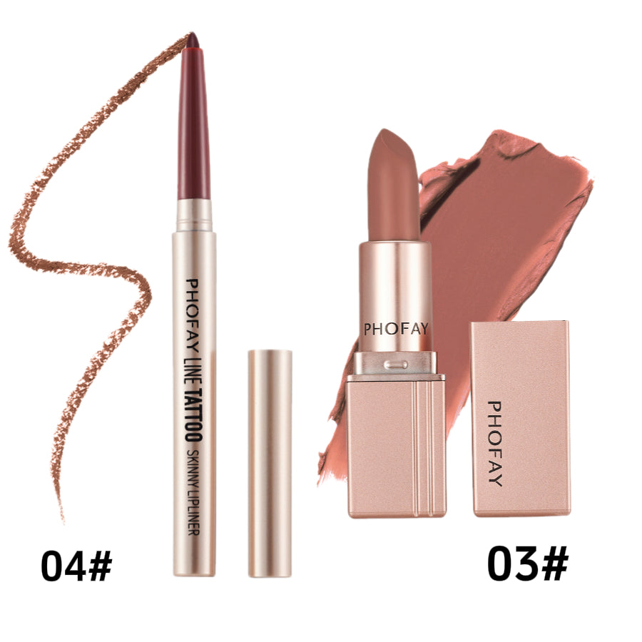 Matte Lipstick - Long-Lasting Waterproof Formula