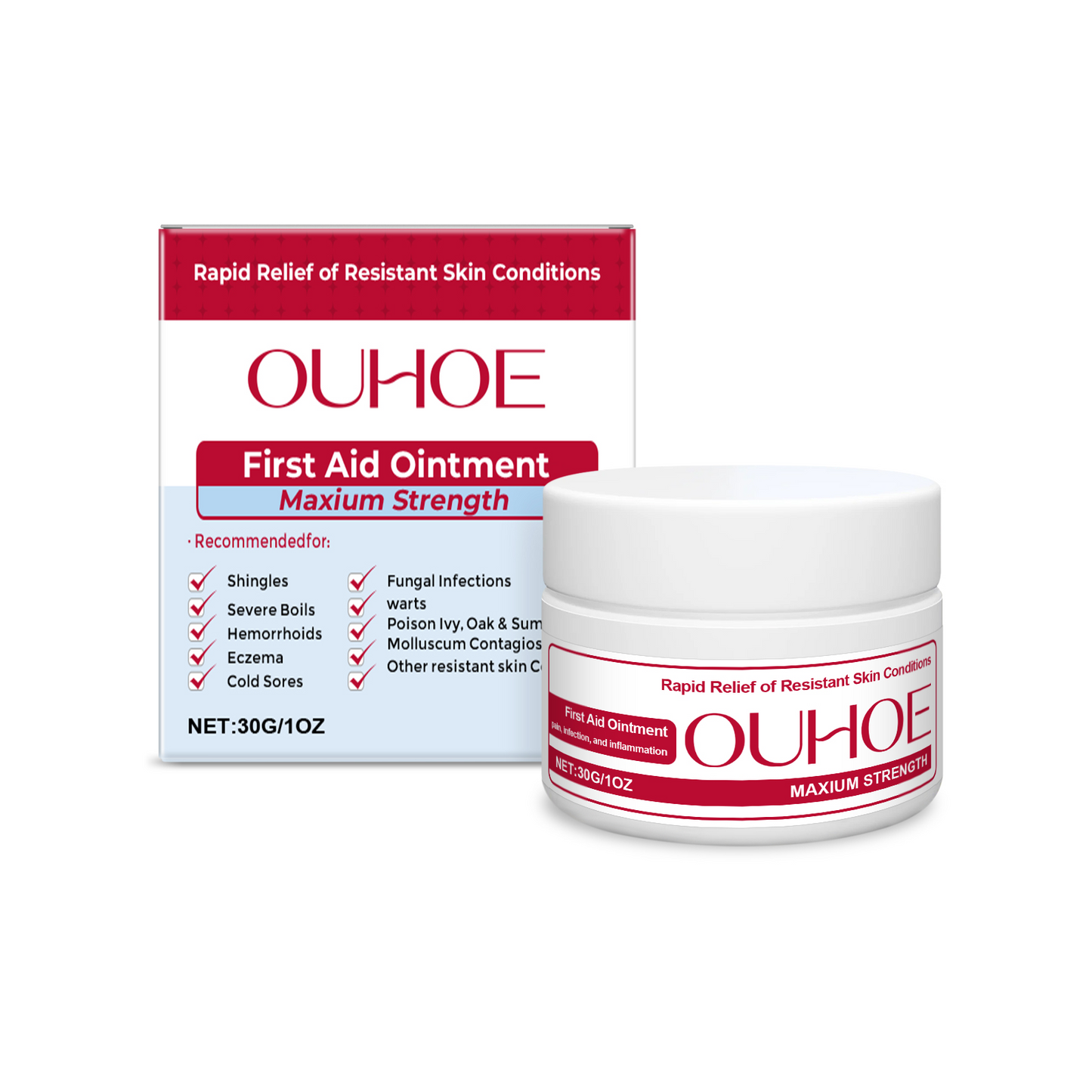 Skin Soothing Balm for Sensitive Skin - Moisturizing Cream with Vitamin E