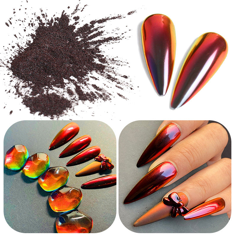 Chameleon Pink Laser Mirror Nail Powder