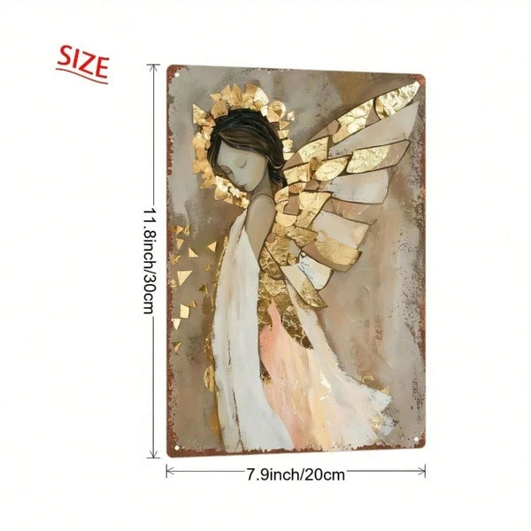 Metal Tin Sign Wall Decoration - 20 cm x 20 cm