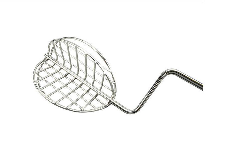 Stainless Steel Tortilla Chips Basket Clip for Kitchen Use - Silver