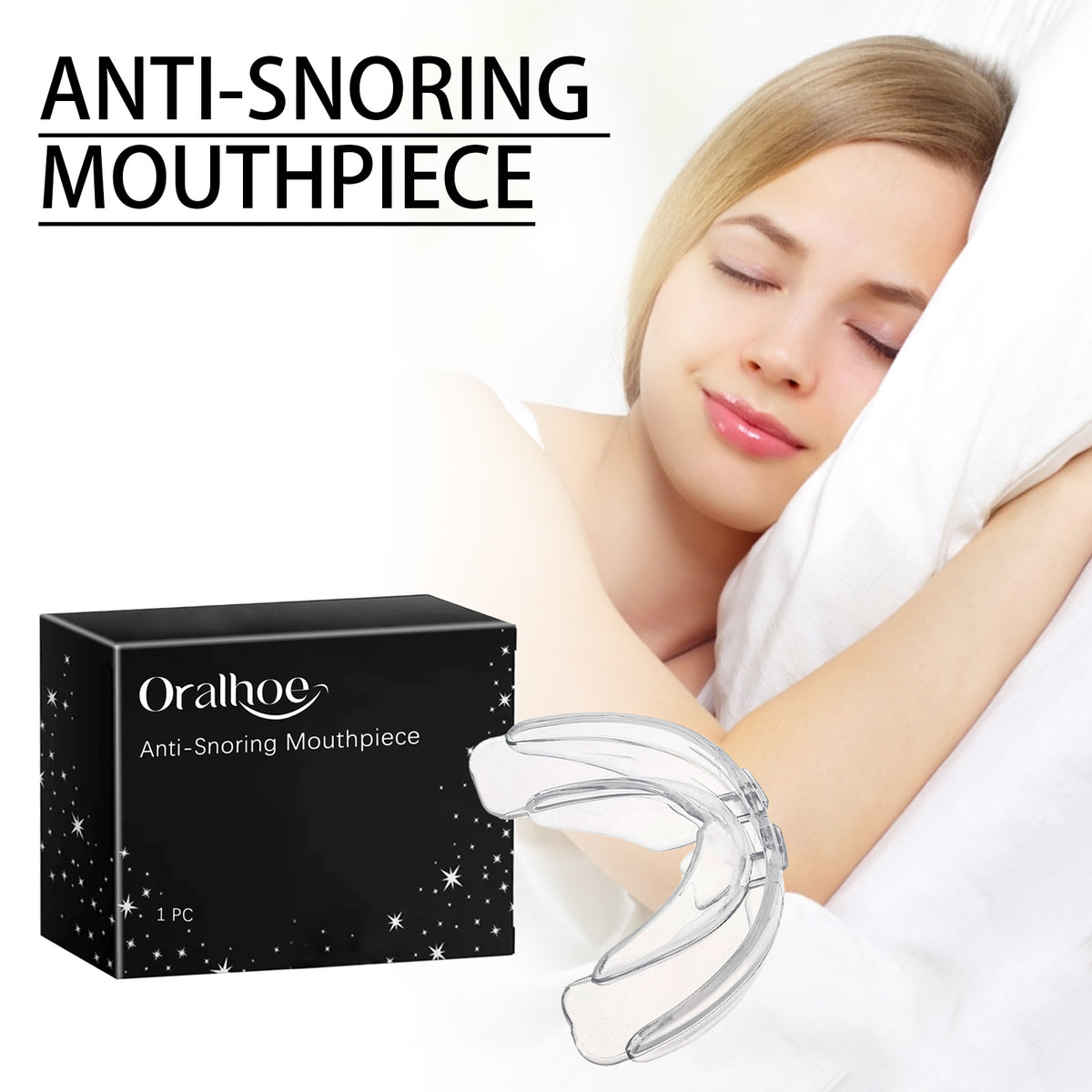 Silicone Night Guard Anti-Snoring Teeth Protector