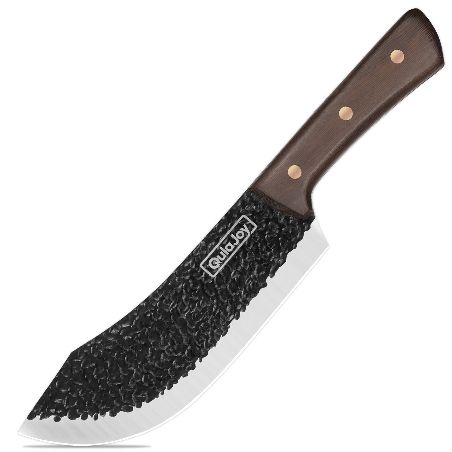 High Carbon Stainless Steel Meat Cleaver Knife - 7.3 Inch Professional Chef Knife