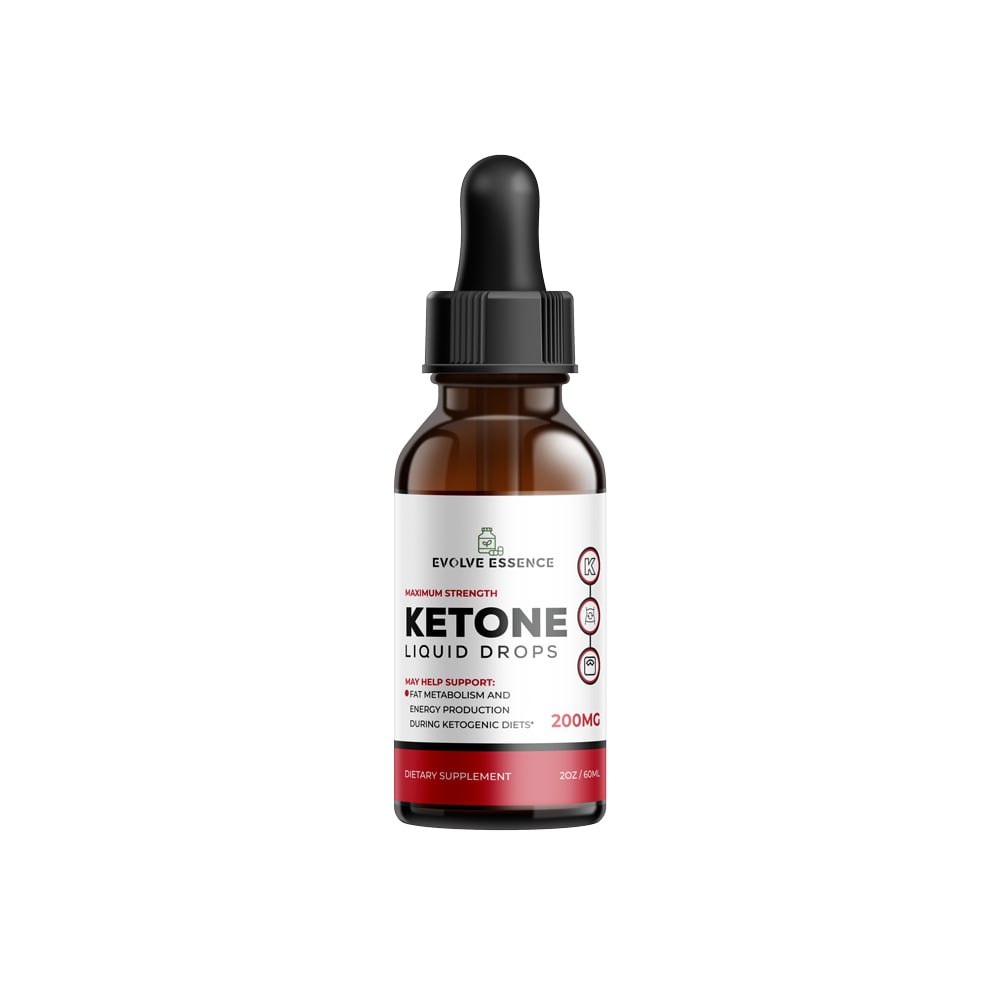 Ketone Liquid Drops for Weight Loss & Metabolism Support - 60mL