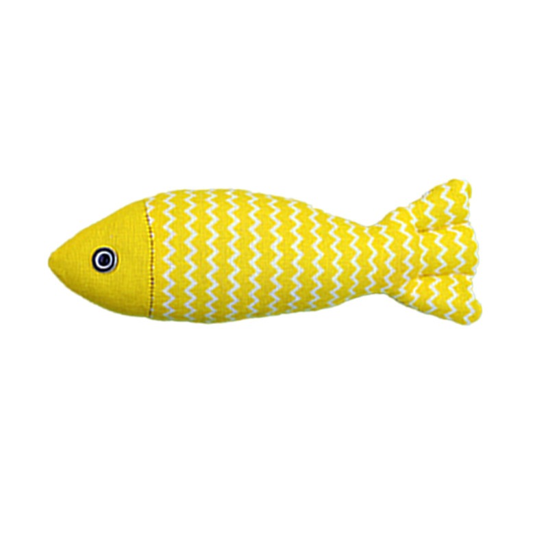 Pet Mint Fish Toy - Random Color Cat Toy for All Ages
