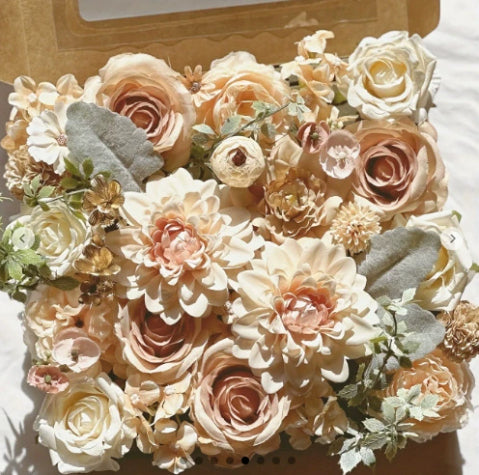 Silk Flower Wedding Table Vase Decor for Home & Banquet Events
