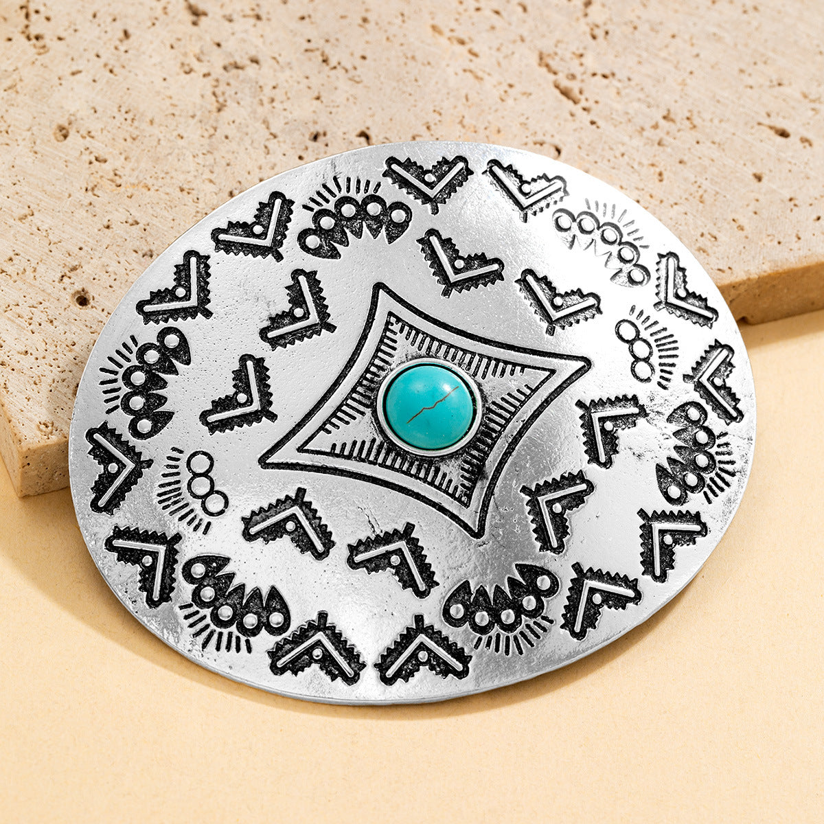 Geometric Hair Clip for Kids - Alloy Barrette