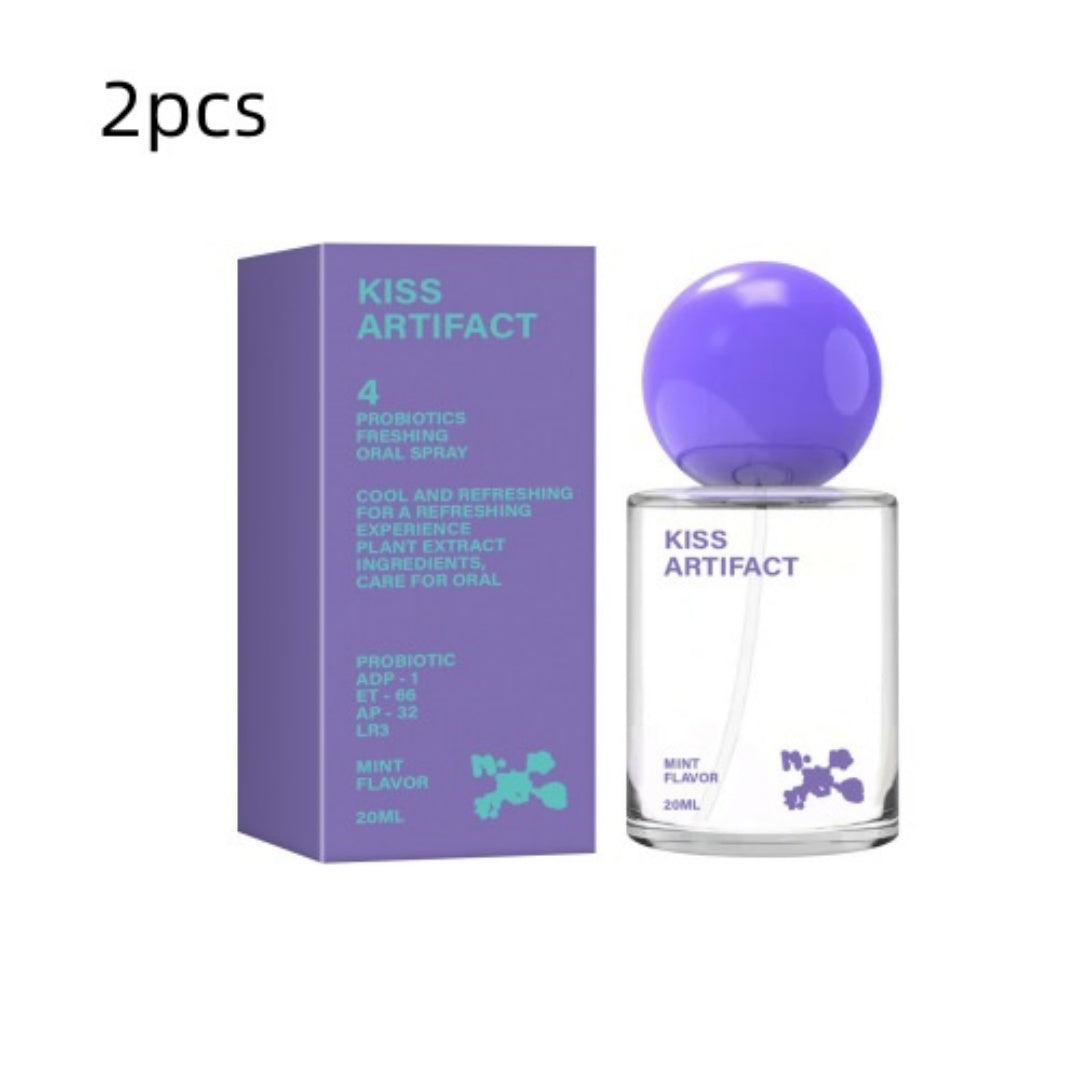 Portable Oral Deodorizing Spray for Fresh Breath - Unscented Mint & Flavors