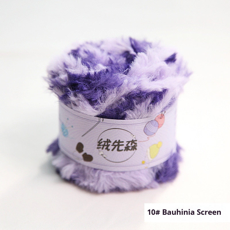 Handmade Fur Ball for Arts and Crafts - Soft Wire Woven Grass Decoration