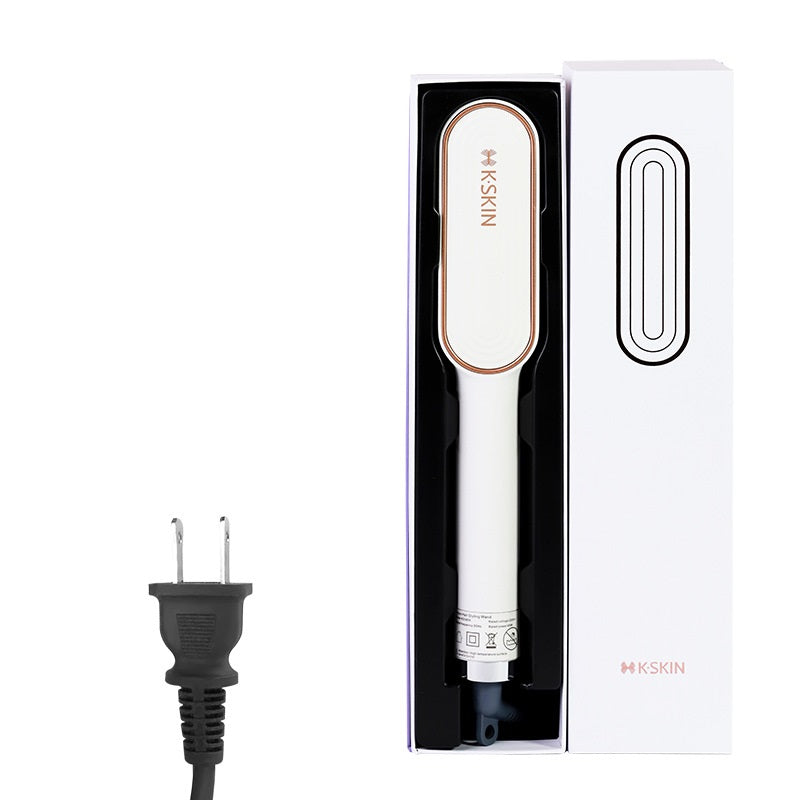 Negative Ion Hair Straightening Comb & Curling Iron - Multi-Function Hair Styling Tool
