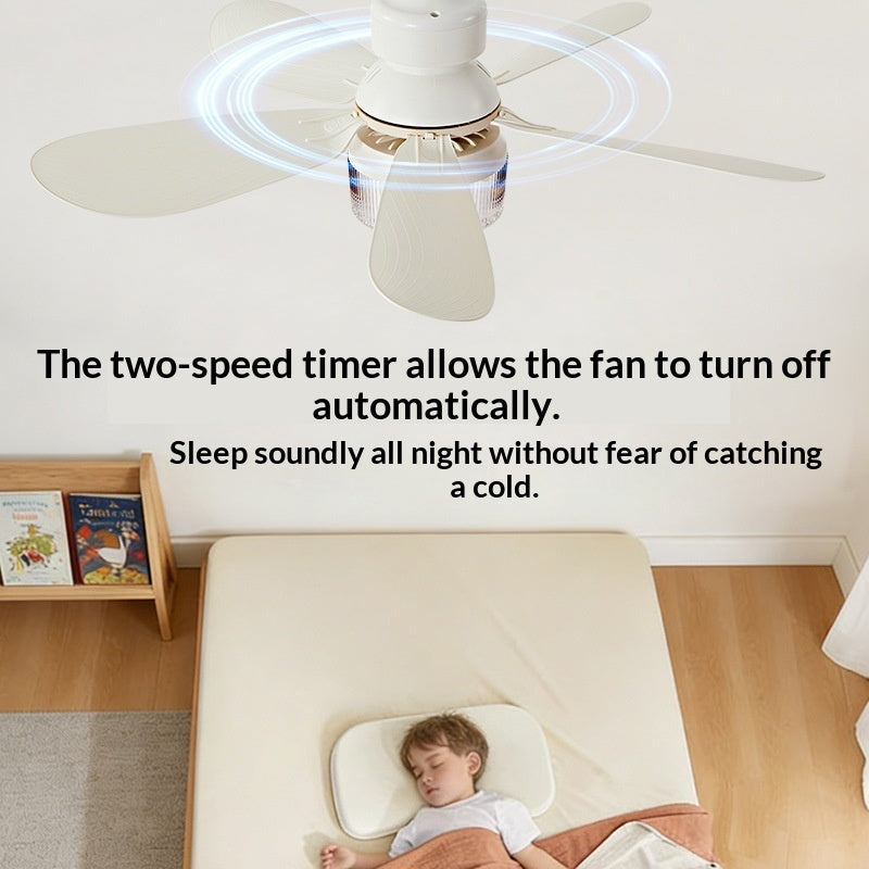 RGB Fan Light with Remote Control - 30W Nordic Style Home Decor