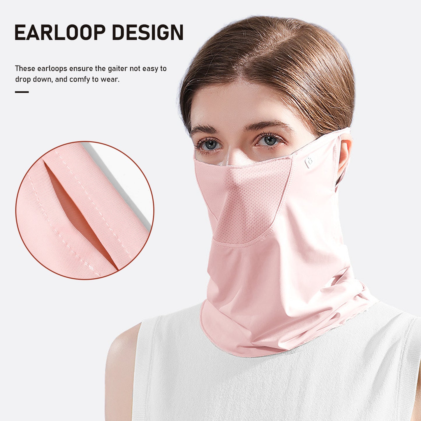 Breathable UV Protection Face Gaiter for Outdoor Sports - Multiple Styles