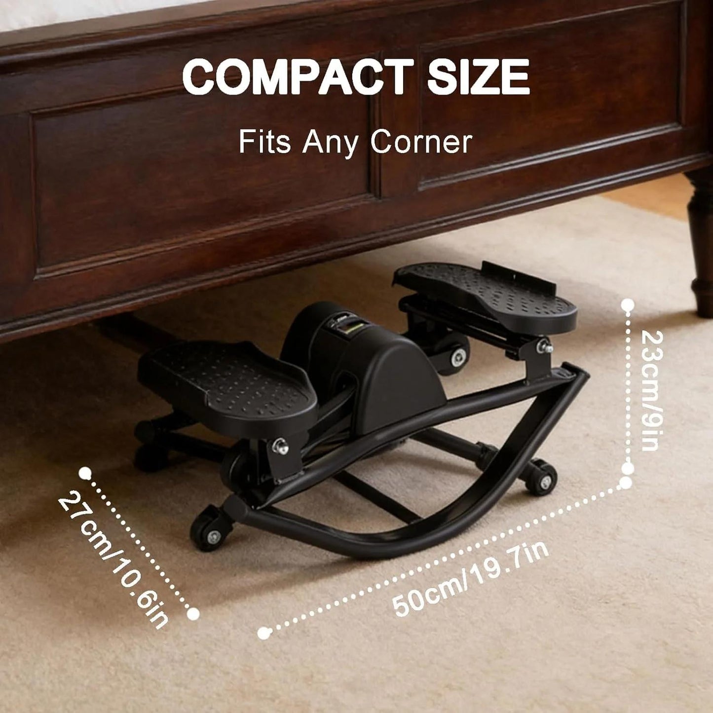 Mini Stepper - Compact Anti-Slip Indoor & Outdoor Fitness Equipment