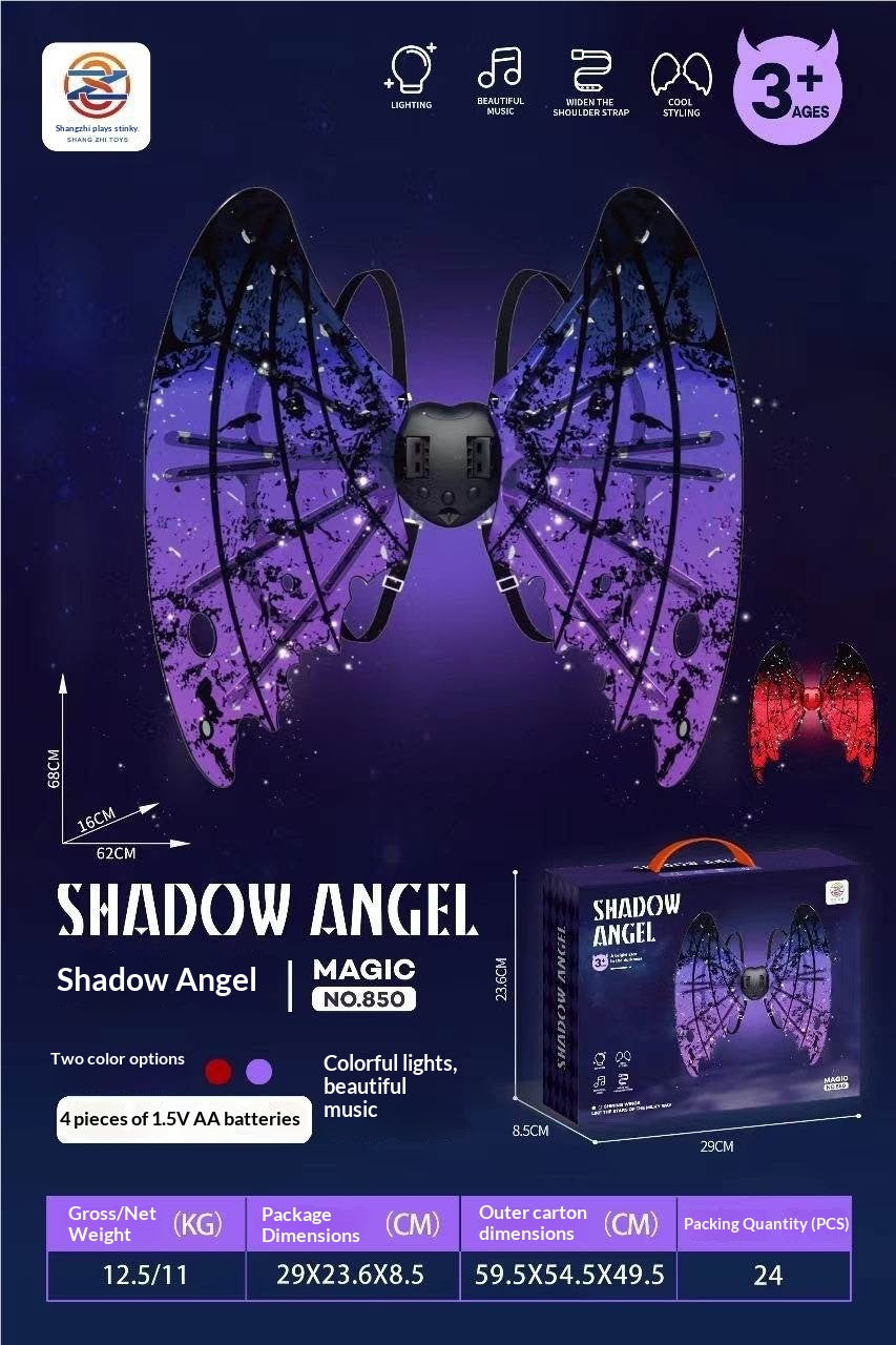 Children's Electric Luminous Butterfly Wings - Multiple Styles