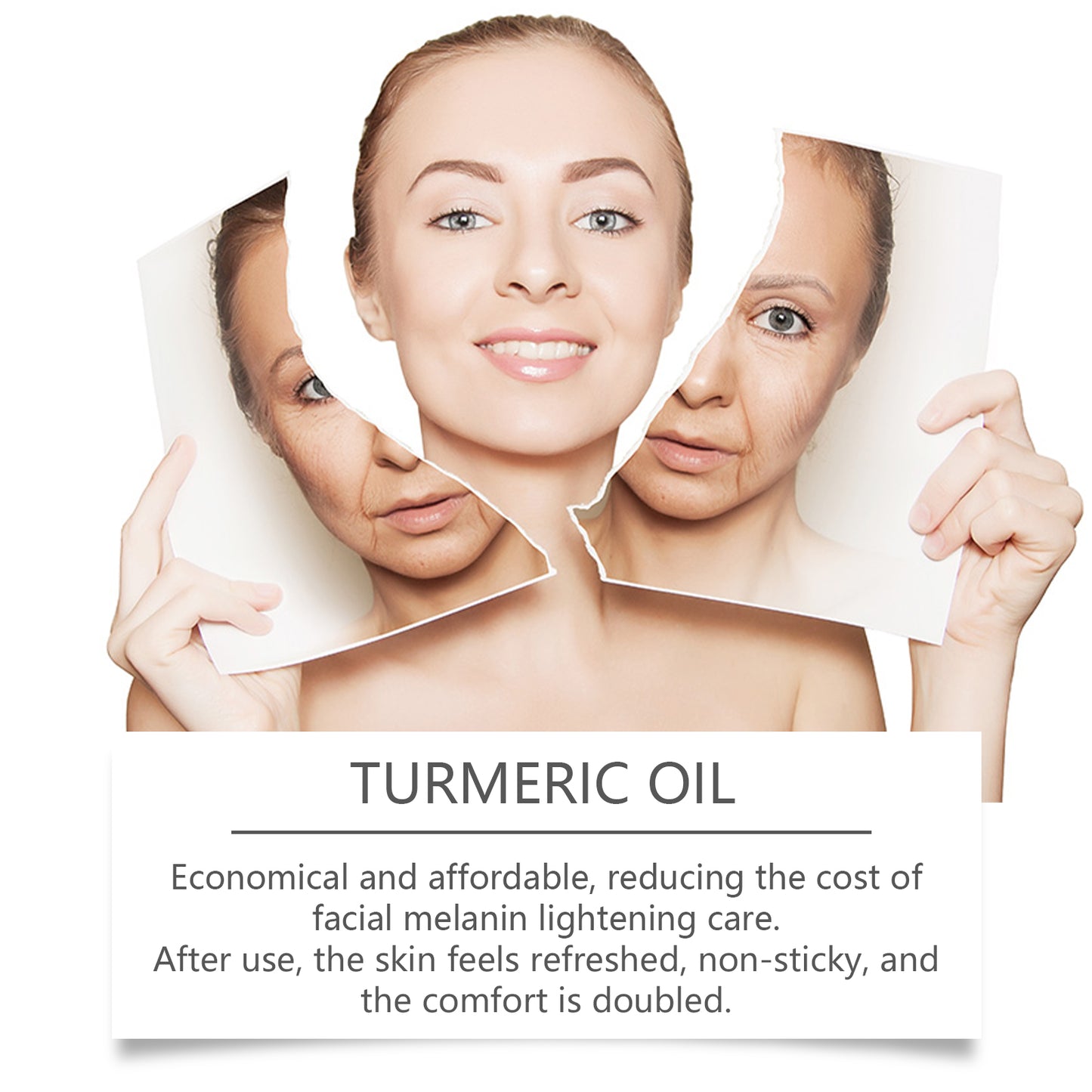 Turmeric Essence Oil for Face - Moisturizing & Firming Skin Care 10ml
