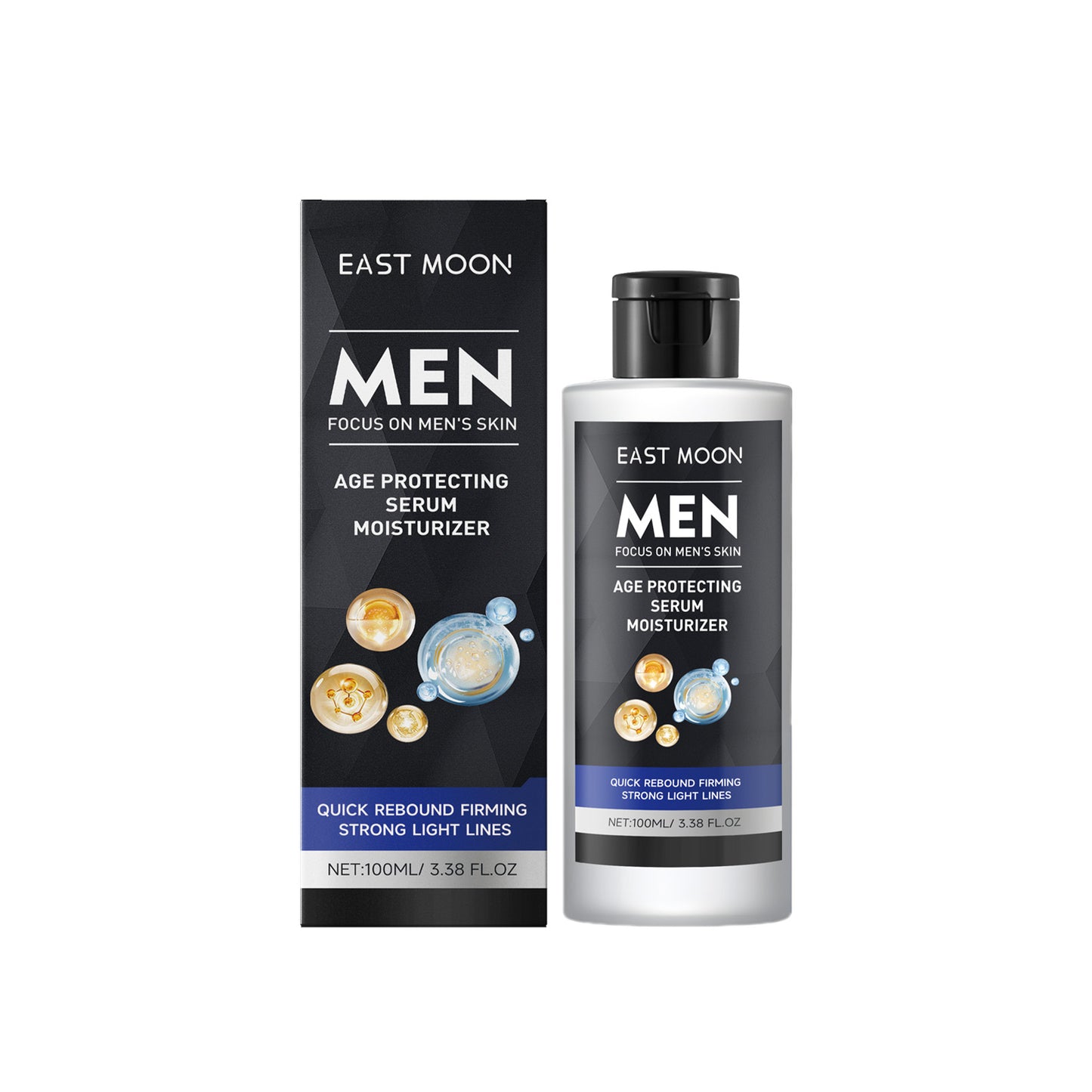 Men's Face Firming Serum - 100ml Anti-Aging Facial Care with Retinol