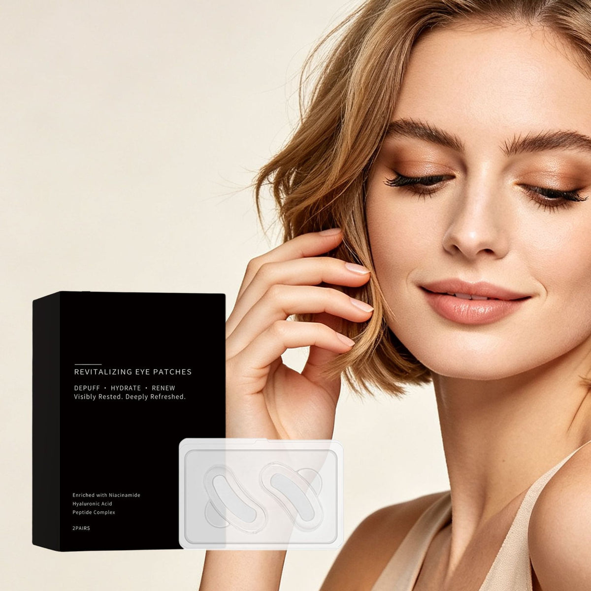 Moisturizing Eye Mask Gentle Formula Portable Care Patch