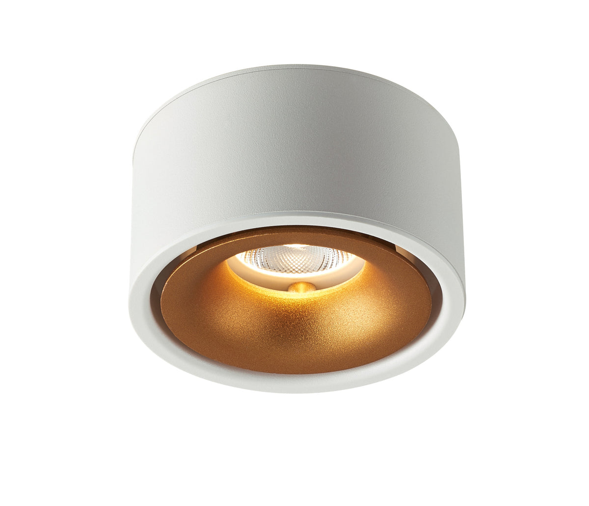 Round Nordic Surface Mounted LED Ceiling Spotlight - Modern, Adjustable Lighting Fixture