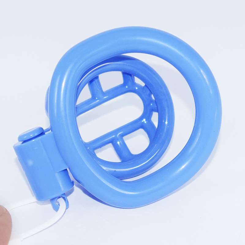 Men's Turtle-Shaped Resin Chastity Lock with Multiple Color Options