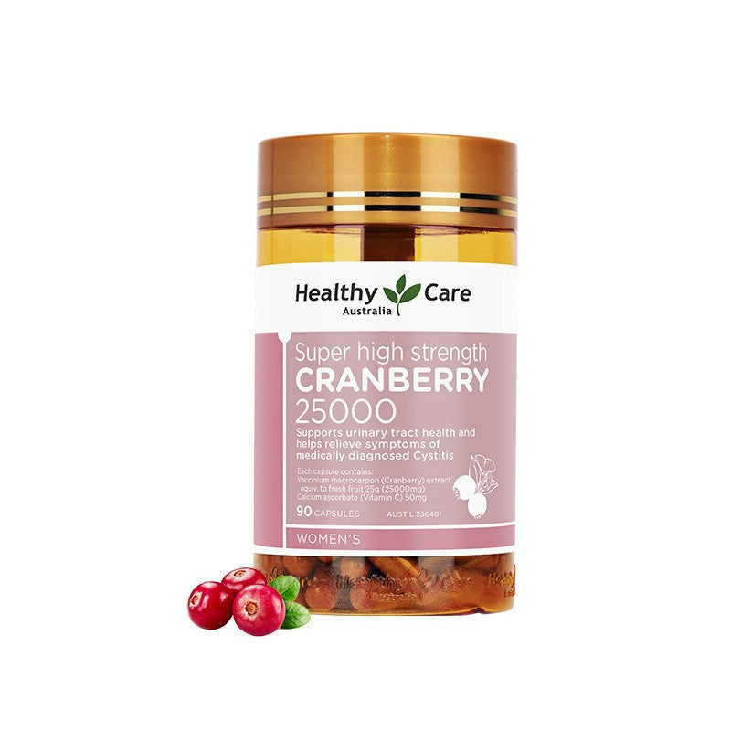 Cranberry Capsules 90 Tablets Health Supplement