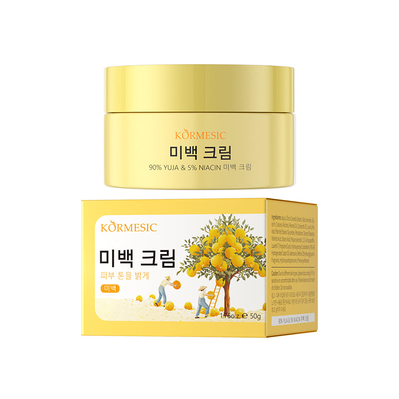 Yuzu Niacinamide Whitening Face Cream - 50g Brightening Skincare