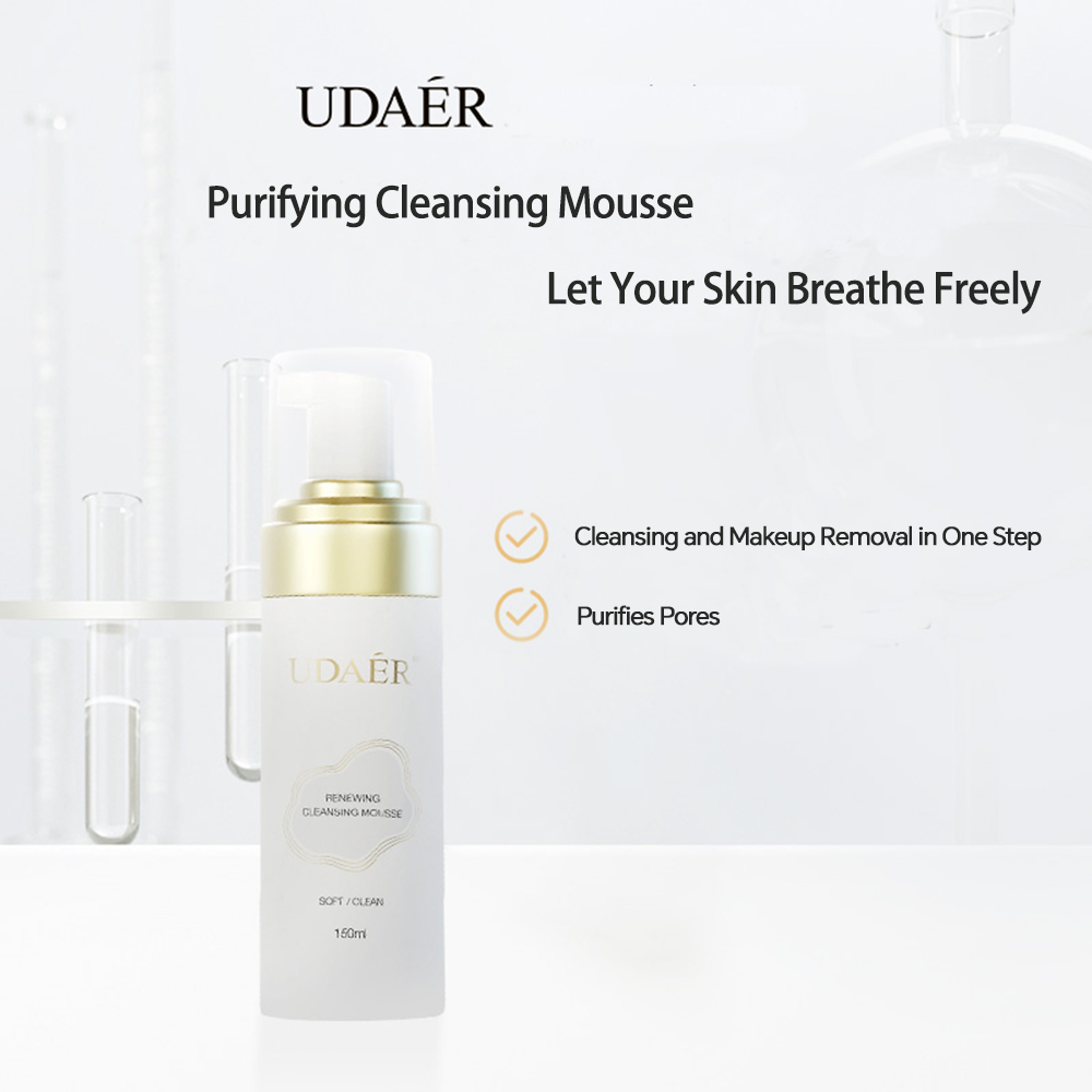 Gentle Cleansing Mousse Facial Cleanser - Daily Face Wash