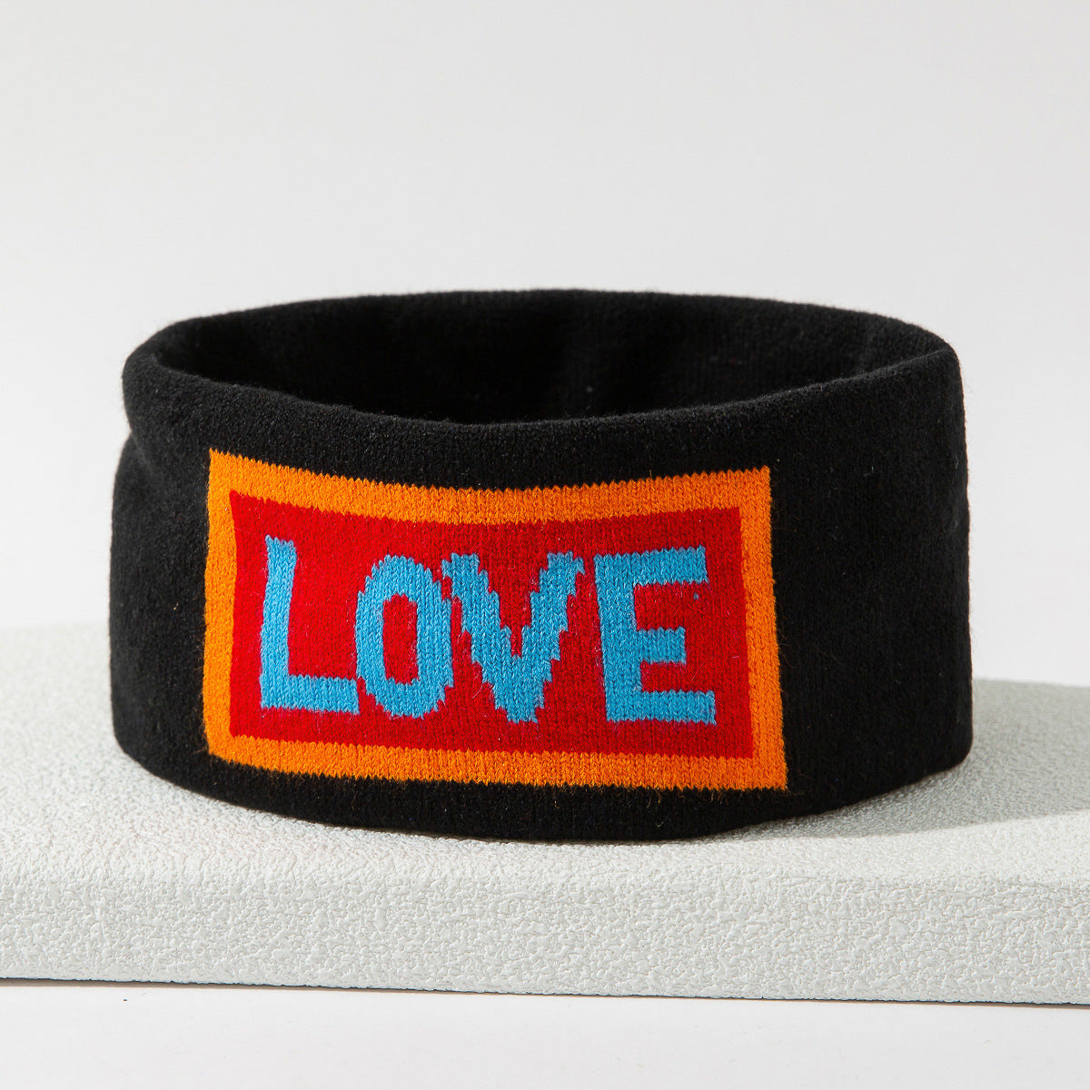 Stretch Sports Sweat-Absorbent Knitted Hair Band - Unisex Fitness Accessory