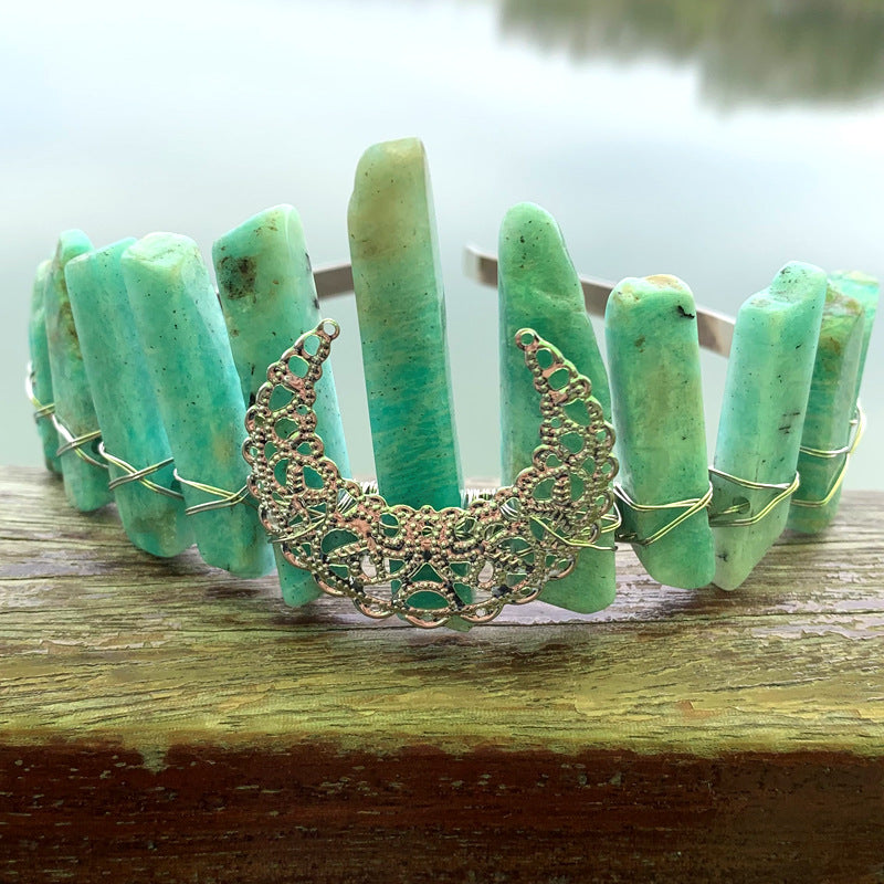 Crystal Rainbow Crown Hair Band