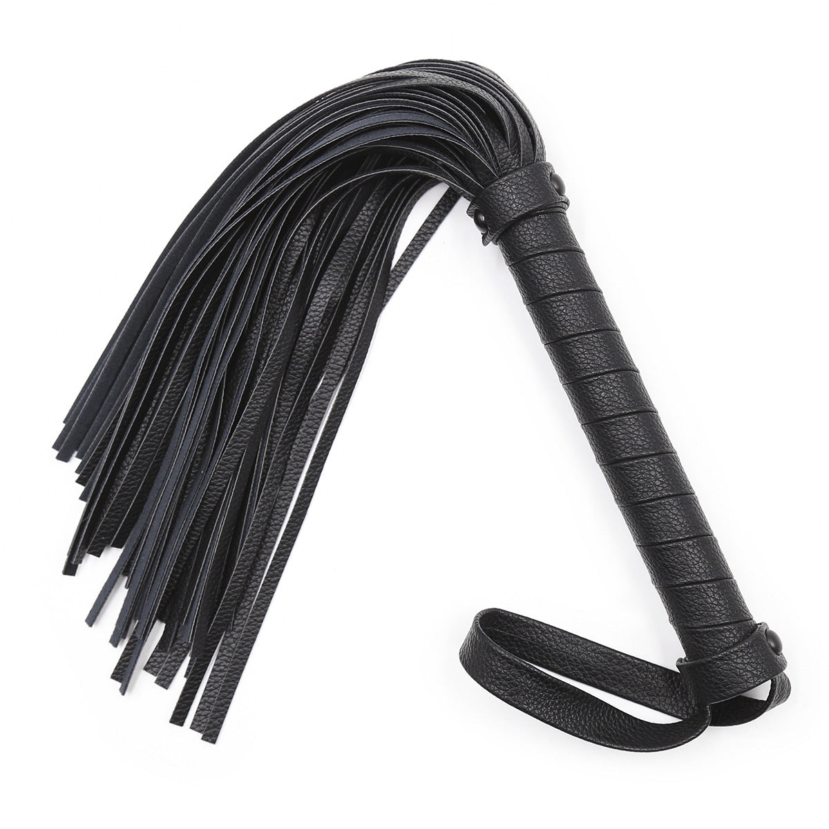 Leather Whip Training Prop for Household & Wellness Use