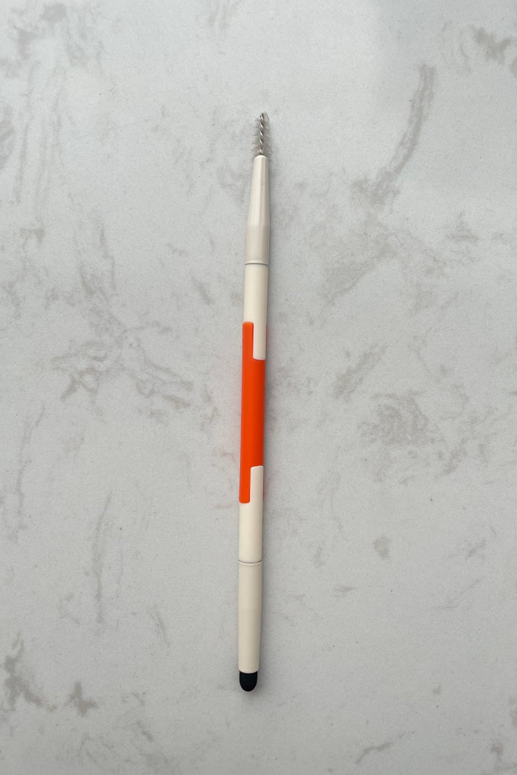 Double-Ended Eyelash Spoolie and Eyebrow Smudging Brush