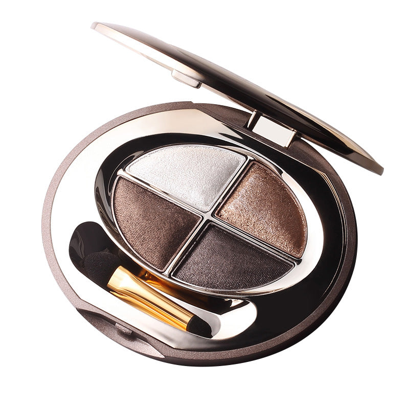 Colorful Eyeshadow Palette with Shimmering Powder Waterproof Glitter - 8.5g