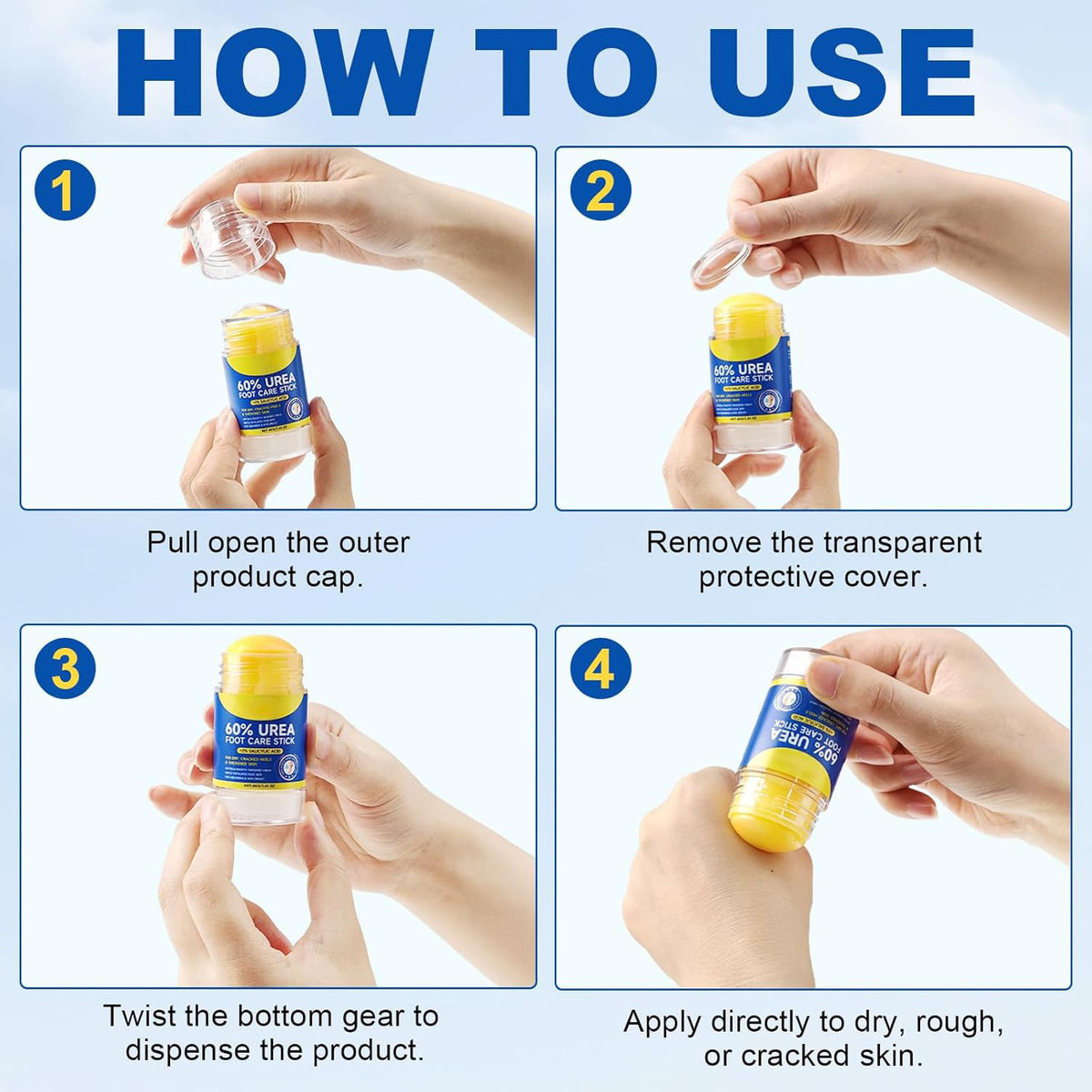 Urea Body Lotion - Hydrating Moisturizer for Dry Skin