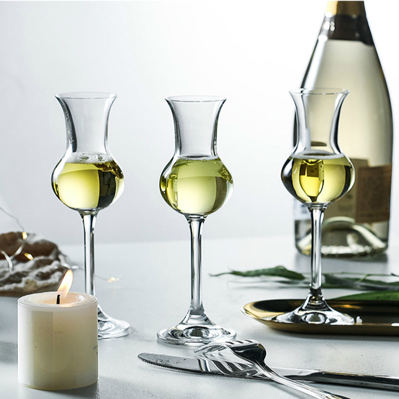 Crystal Whiskey Highball Glasses Set - Simple Modern Drinkware