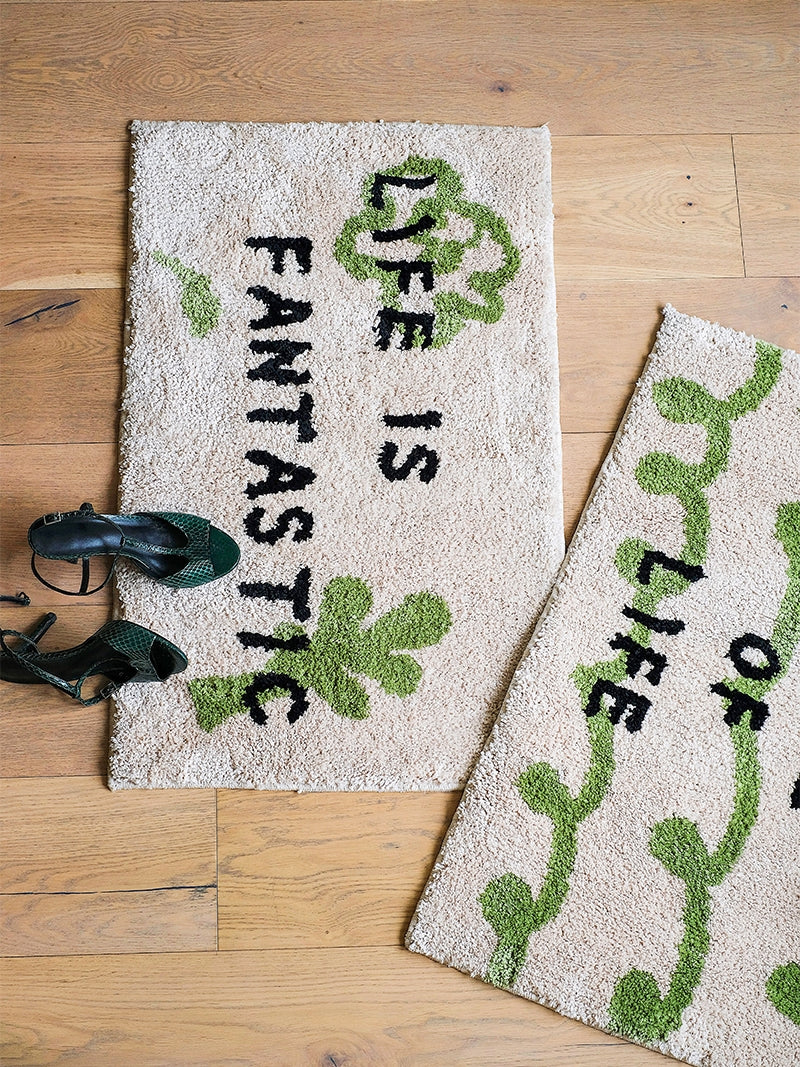 Washable Door Mat for Foot Traffic - Anti-Slip Carpet for Foyer
